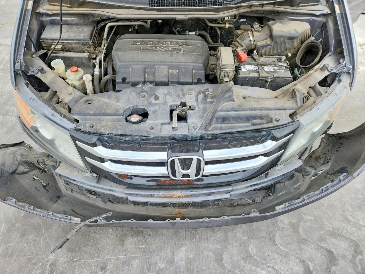 2014 Honda Odyssey Exl Gray vin: 5FNRL5H62EB074601