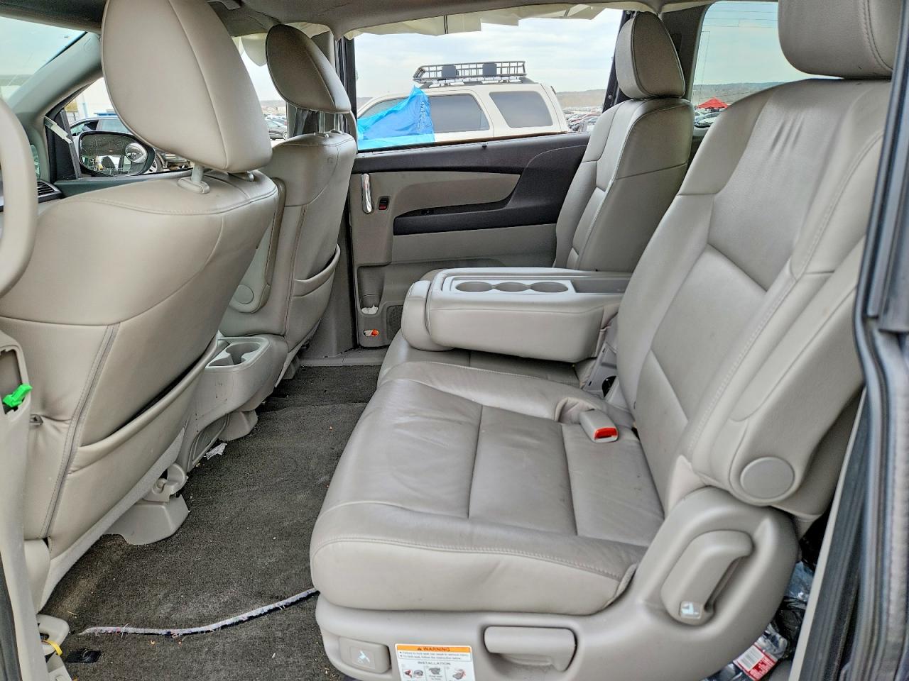 2014 Honda Odyssey Exl Gray vin: 5FNRL5H62EB074601