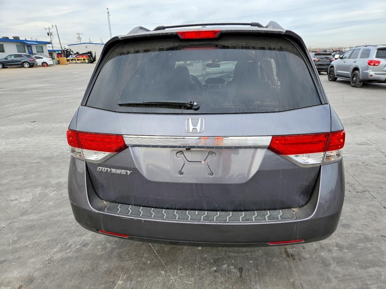 2014 Honda Odyssey Exl Gray vin: 5FNRL5H62EB074601