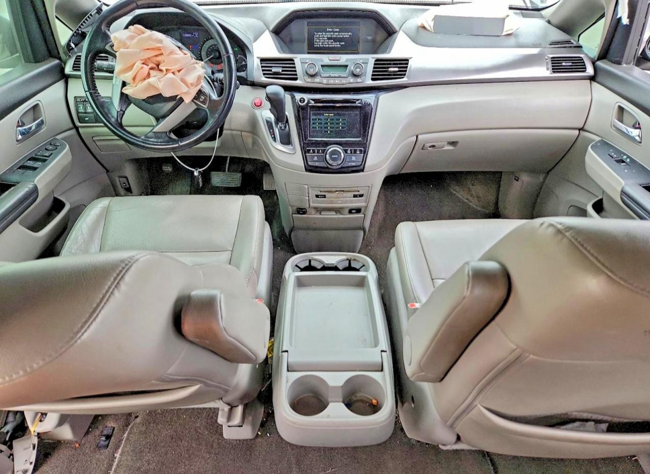 2014 Honda Odyssey Exl Gray vin: 5FNRL5H62EB074601