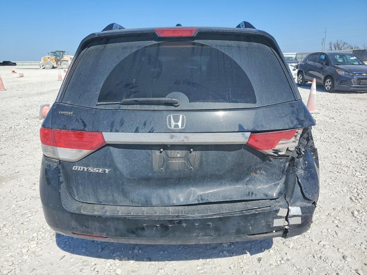 2014 Honda Odyssey Exl Black vin: 5FNRL5H62EB083086