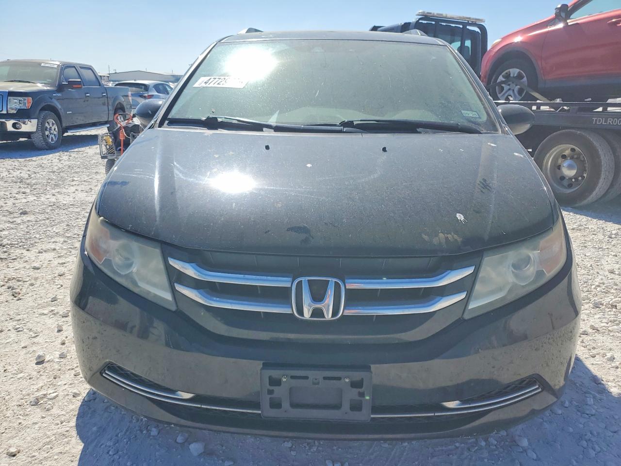 2014 Honda Odyssey Exl Black vin: 5FNRL5H62EB083086