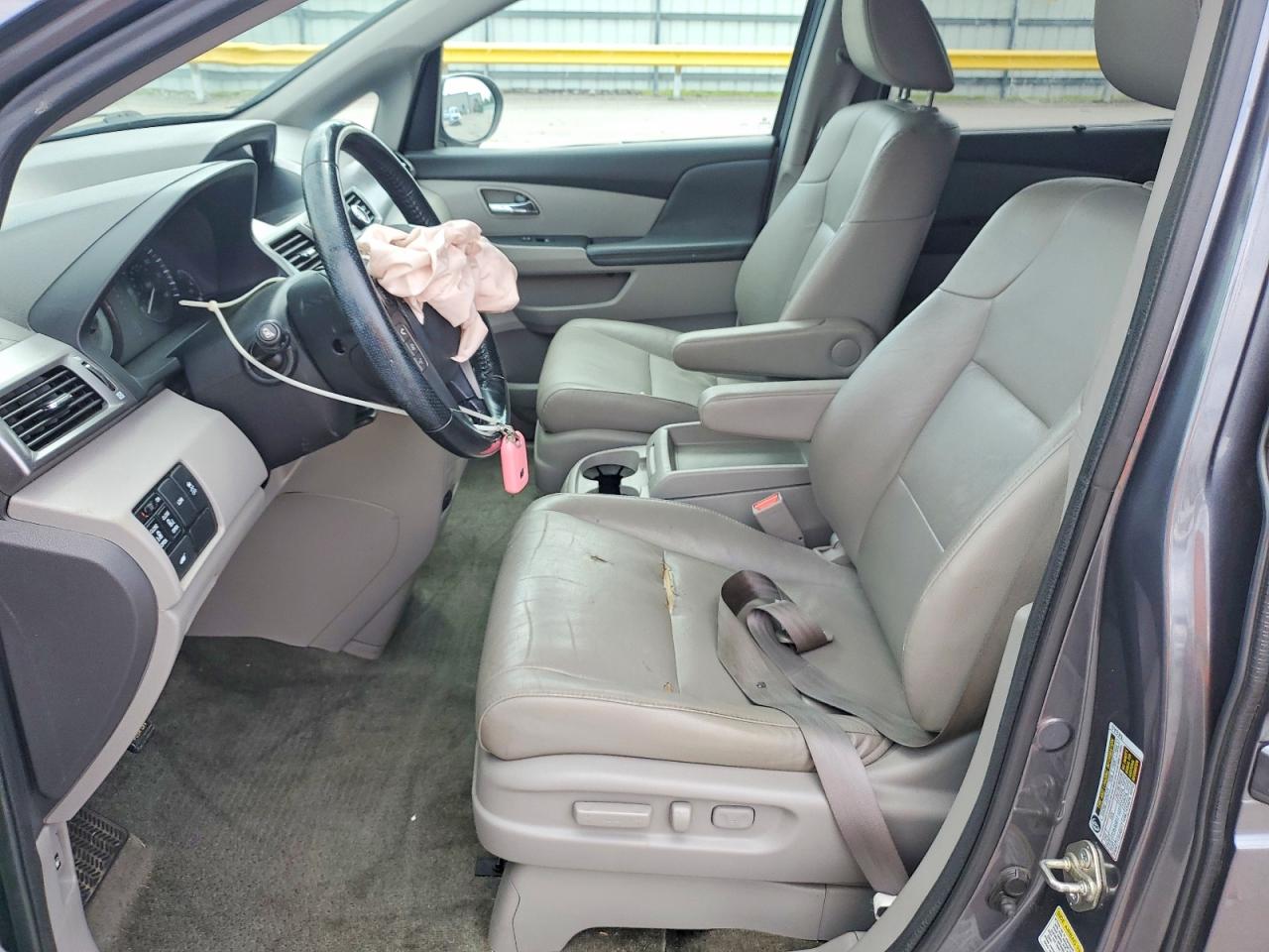 2014 Honda Odyssey Exl Silver vin: 5FNRL5H62EB104339