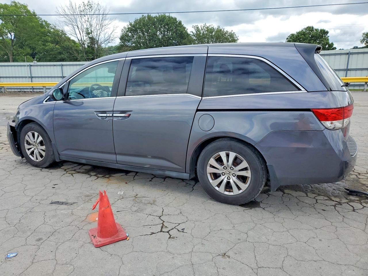 2014 Honda Odyssey Exl Silver vin: 5FNRL5H62EB104339