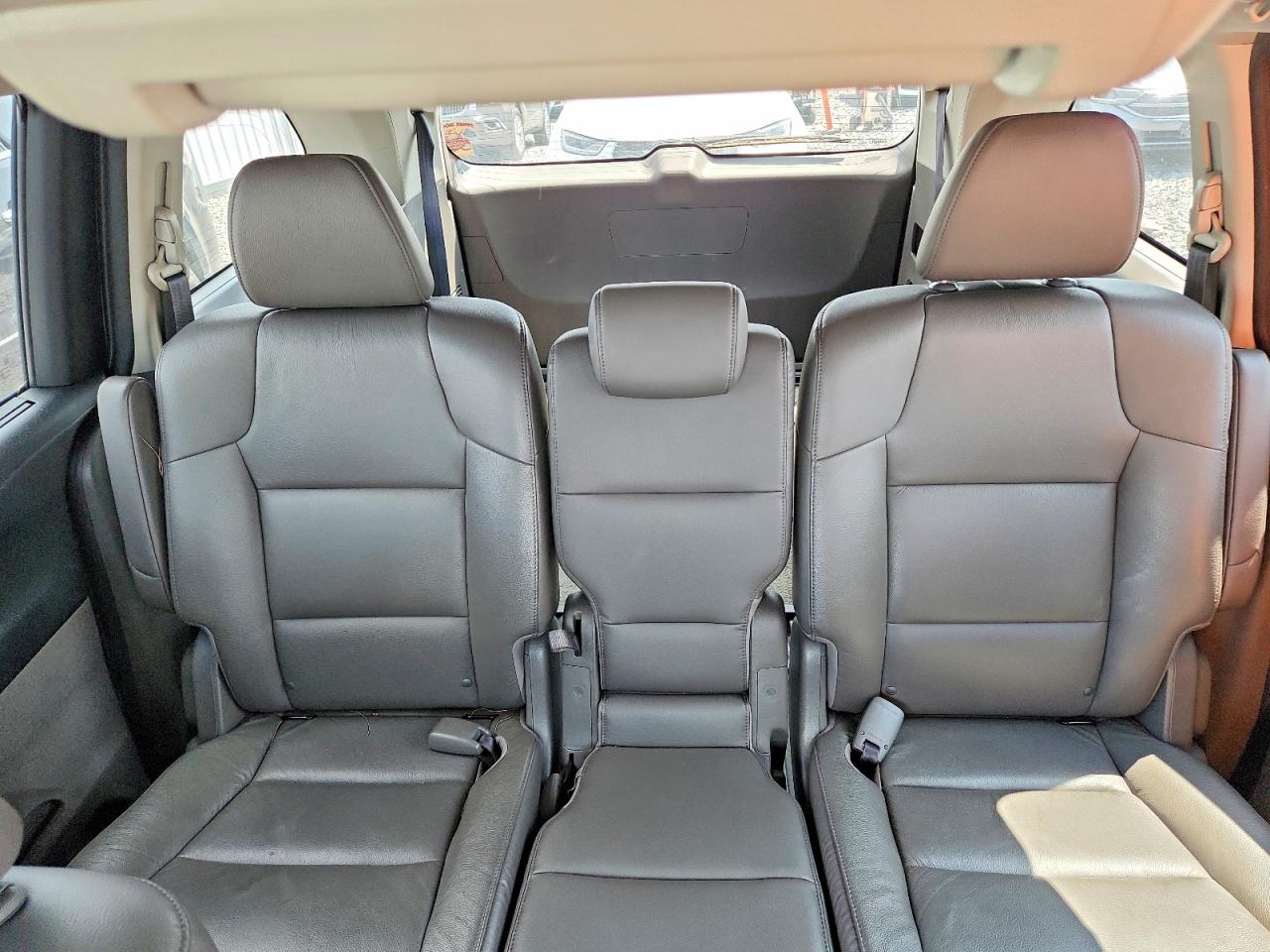 2014 Honda Odyssey Exl Brown vin: 5FNRL5H62EB117074