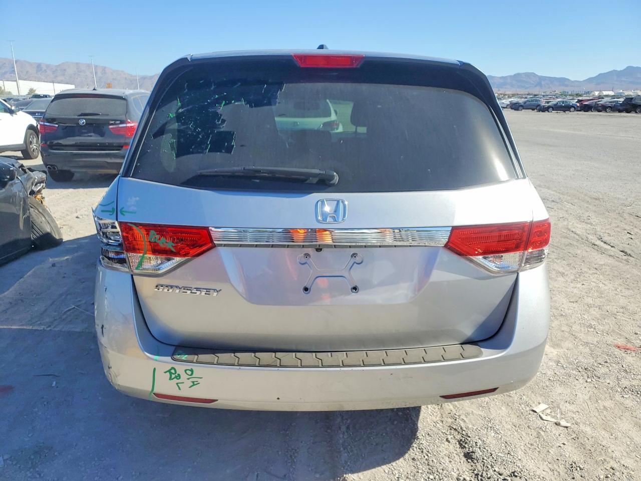 2014 Honda Odyssey Exl Silver vin: 5FNRL5H62EB128298