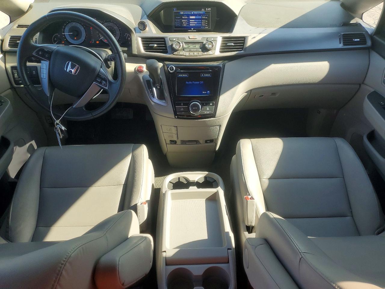 2014 Honda Odyssey Exl Silver vin: 5FNRL5H62EB128298