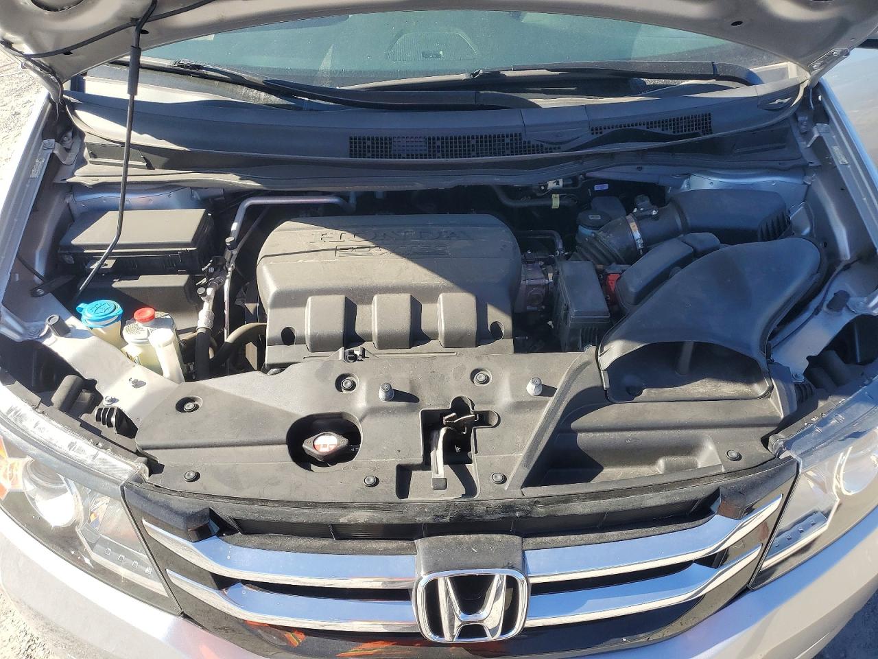 2014 Honda Odyssey Exl Silver vin: 5FNRL5H62EB128298