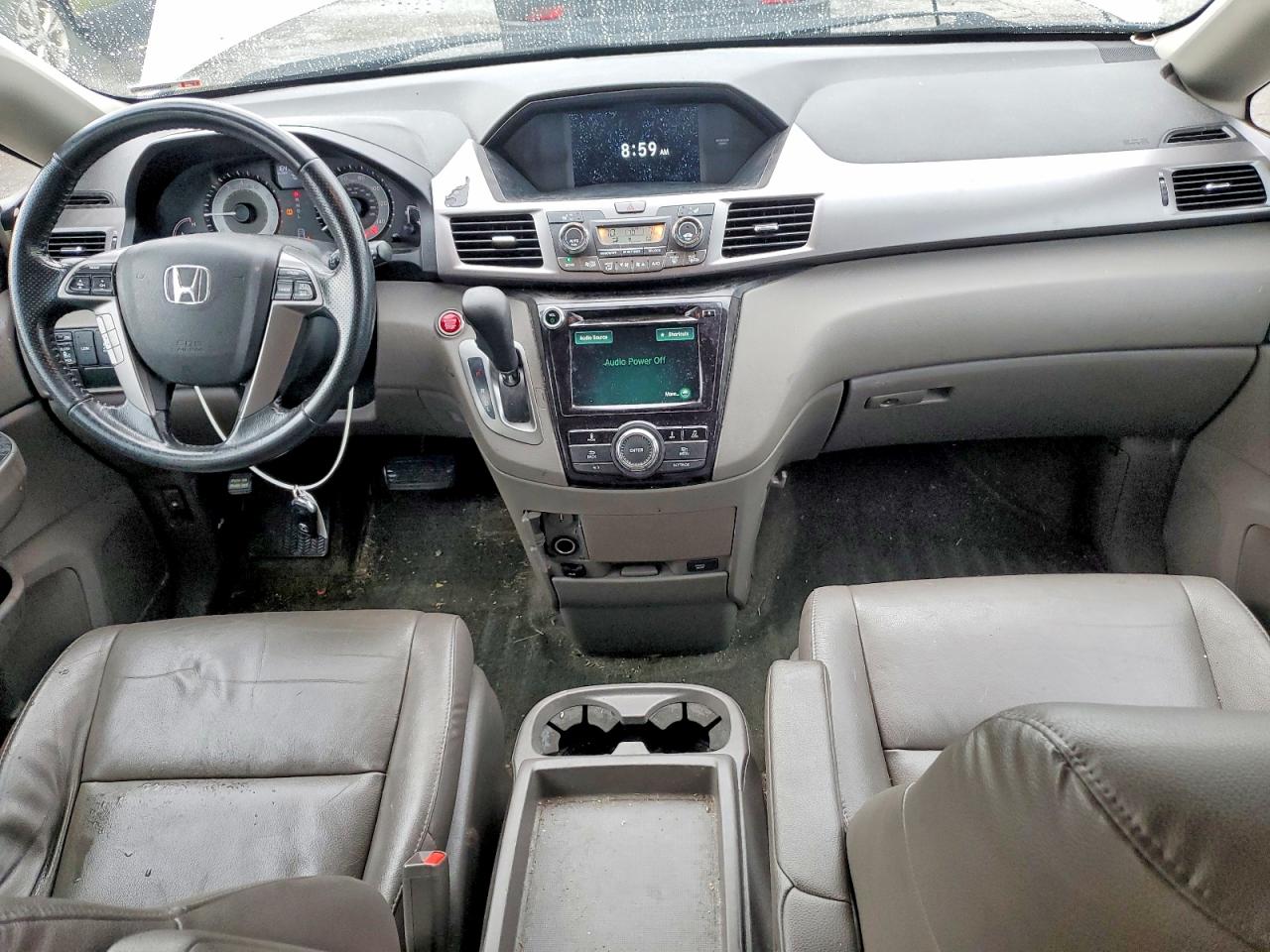 2015 Honda Odyssey Exl Silver vin: 5FNRL5H62FB007885