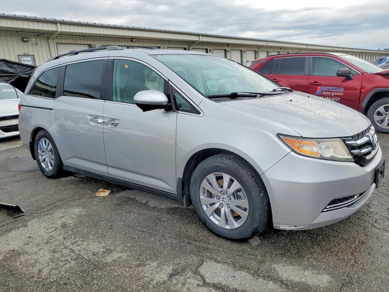 2015 Honda Odyssey Exl Silver vin: 5FNRL5H62FB007885