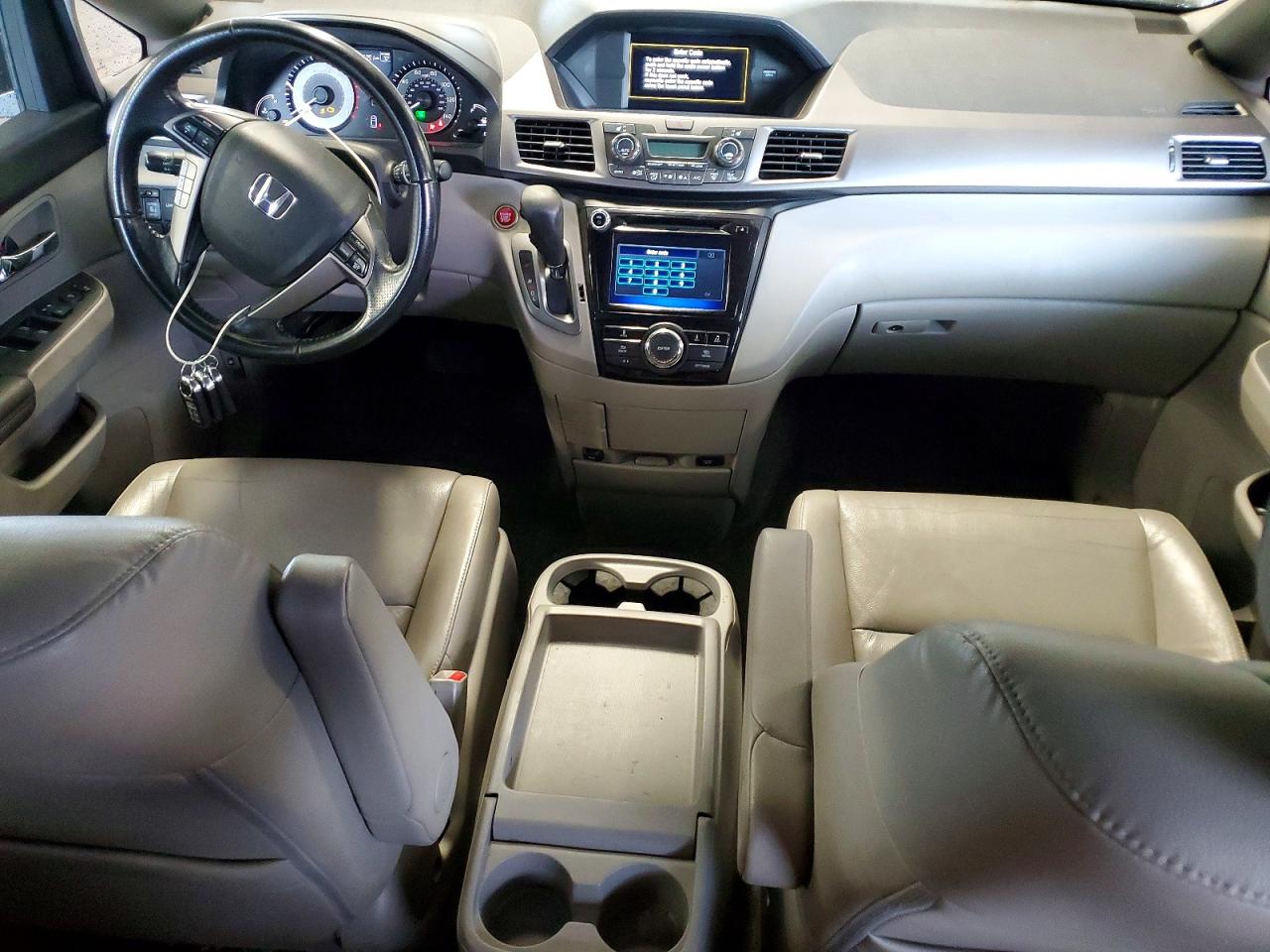 2015 Honda Odyssey Exl Gray vin: 5FNRL5H62FB013623