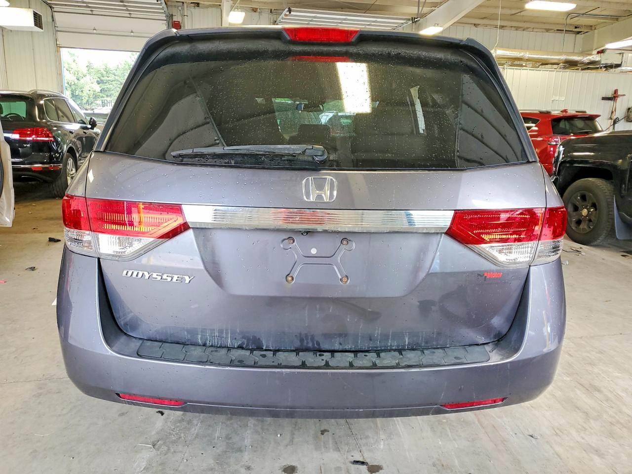 2015 Honda Odyssey Exl Gray vin: 5FNRL5H62FB013623