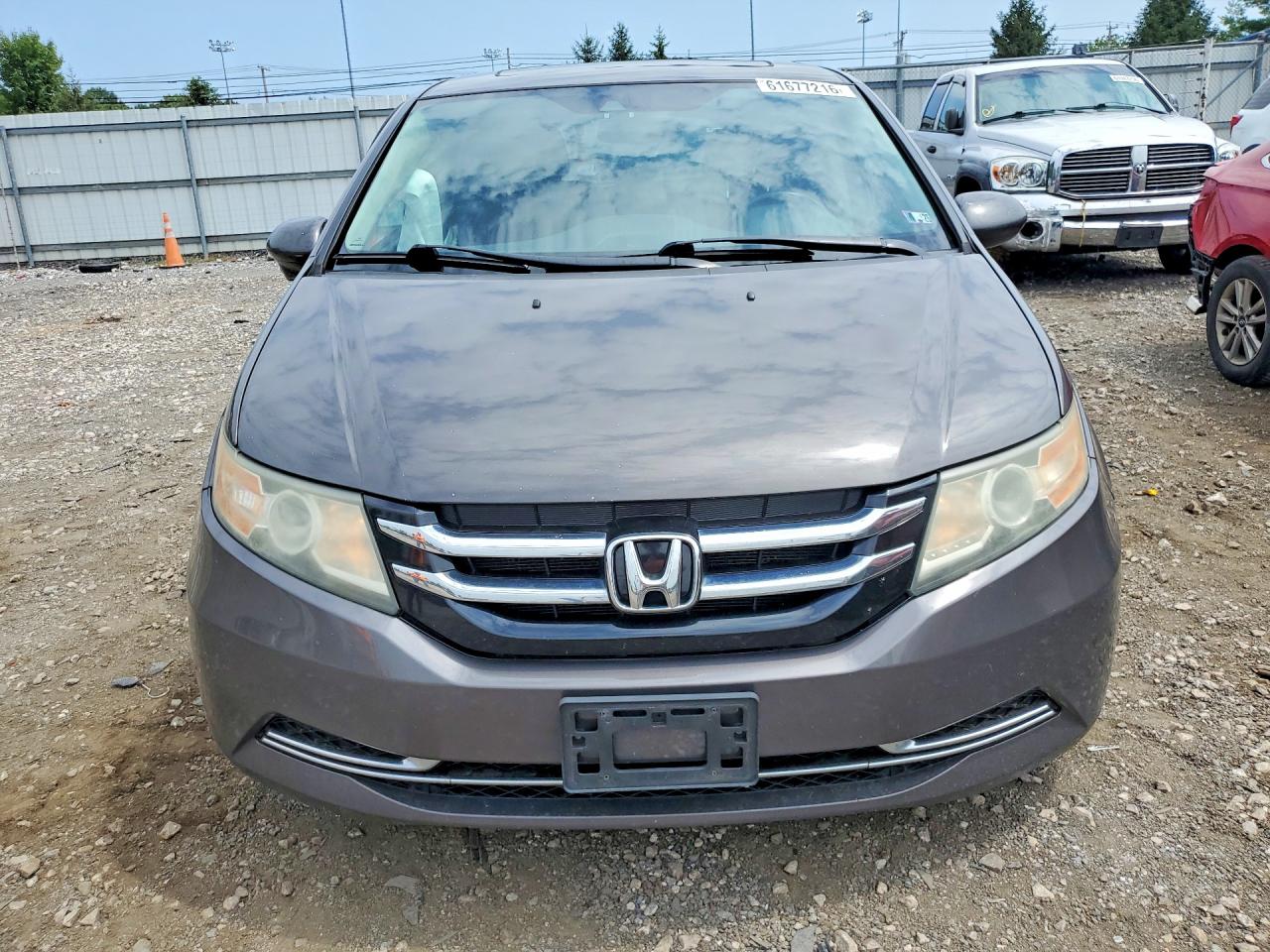 2015 Honda Odyssey Exl Gray vin: 5FNRL5H62FB020054