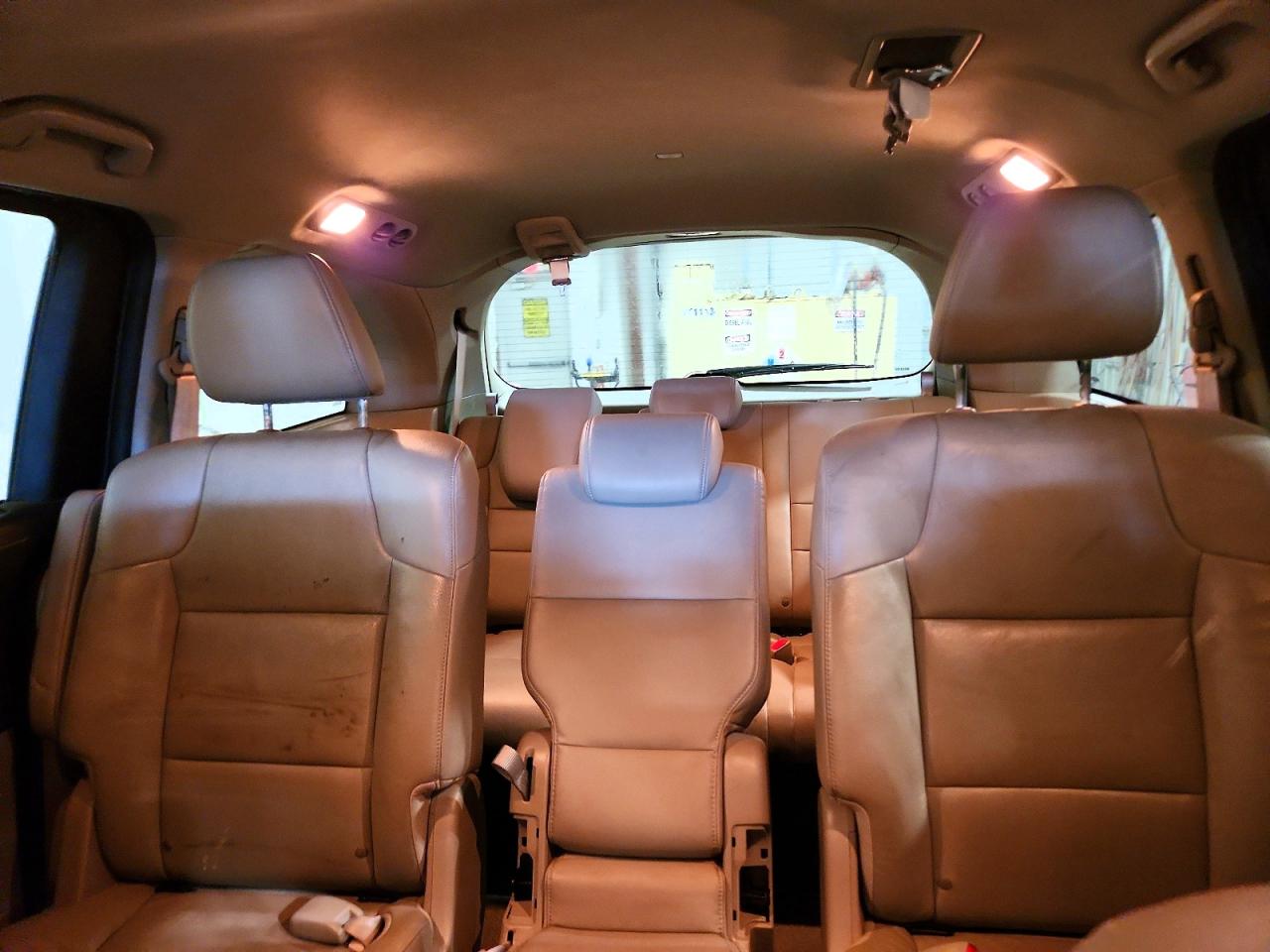2015 Honda Odyssey Exl Burgundy vin: 5FNRL5H62FB021561