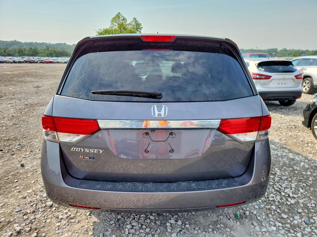 2015 Honda Odyssey Exl Gray vin: 5FNRL5H62FB025769