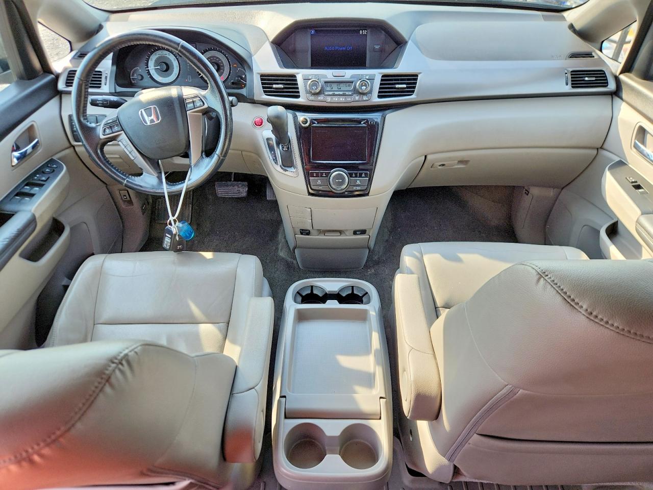 2015 Honda Odyssey Exl Gray vin: 5FNRL5H62FB025769