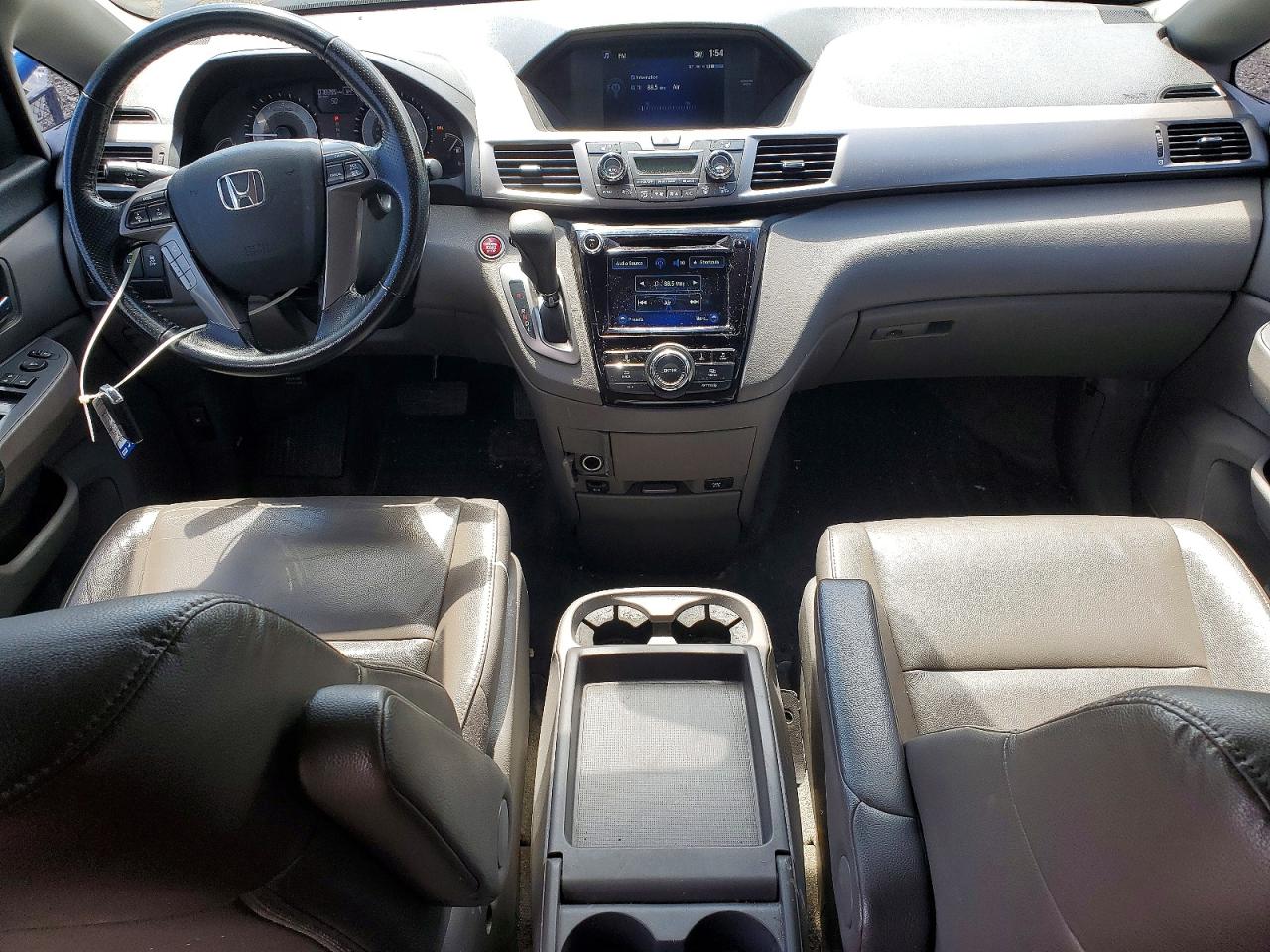 2015 Honda Odyssey Exl Gray vin: 5FNRL5H62FB030809