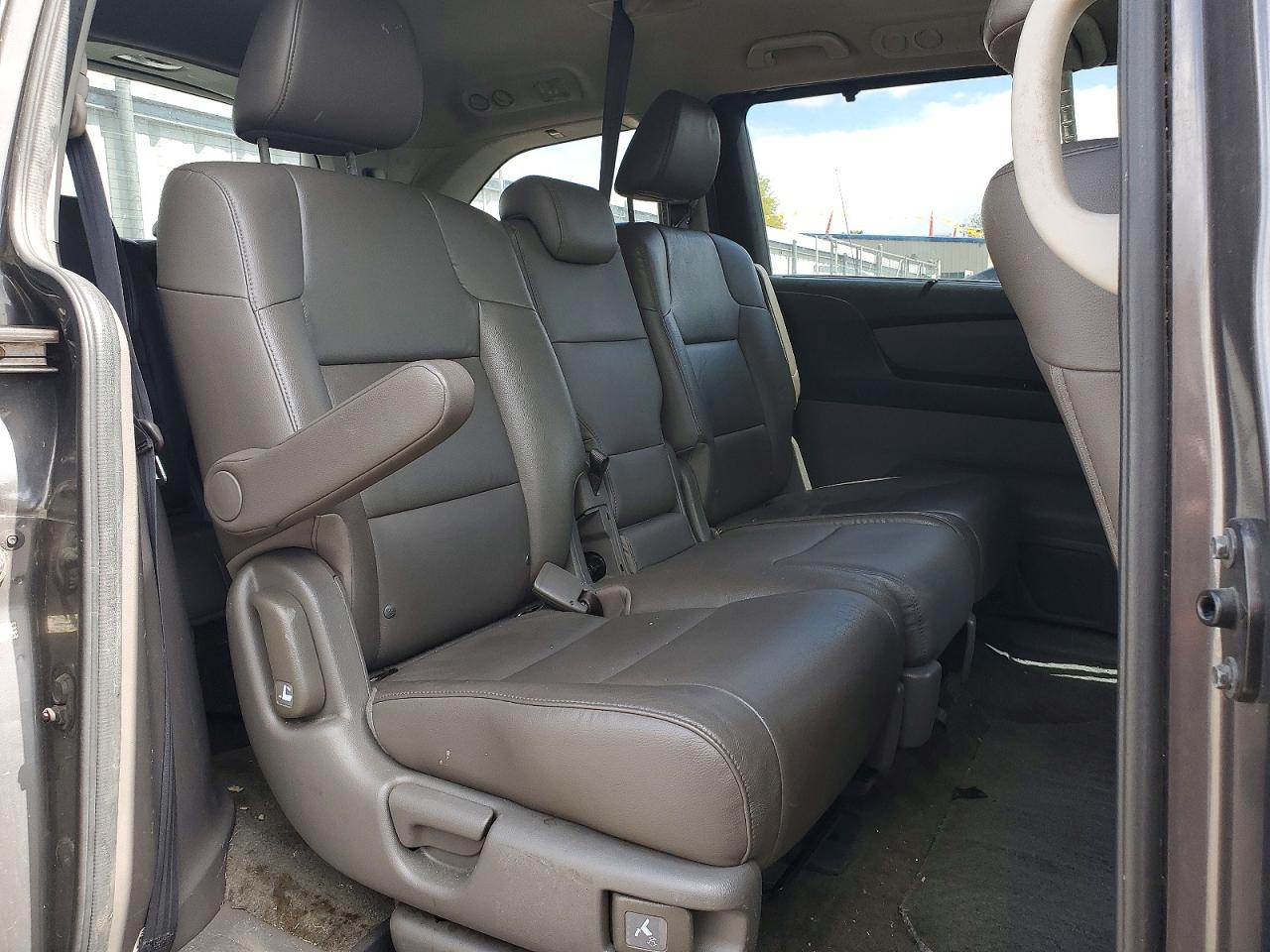 2015 Honda Odyssey Exl Gray vin: 5FNRL5H62FB030809