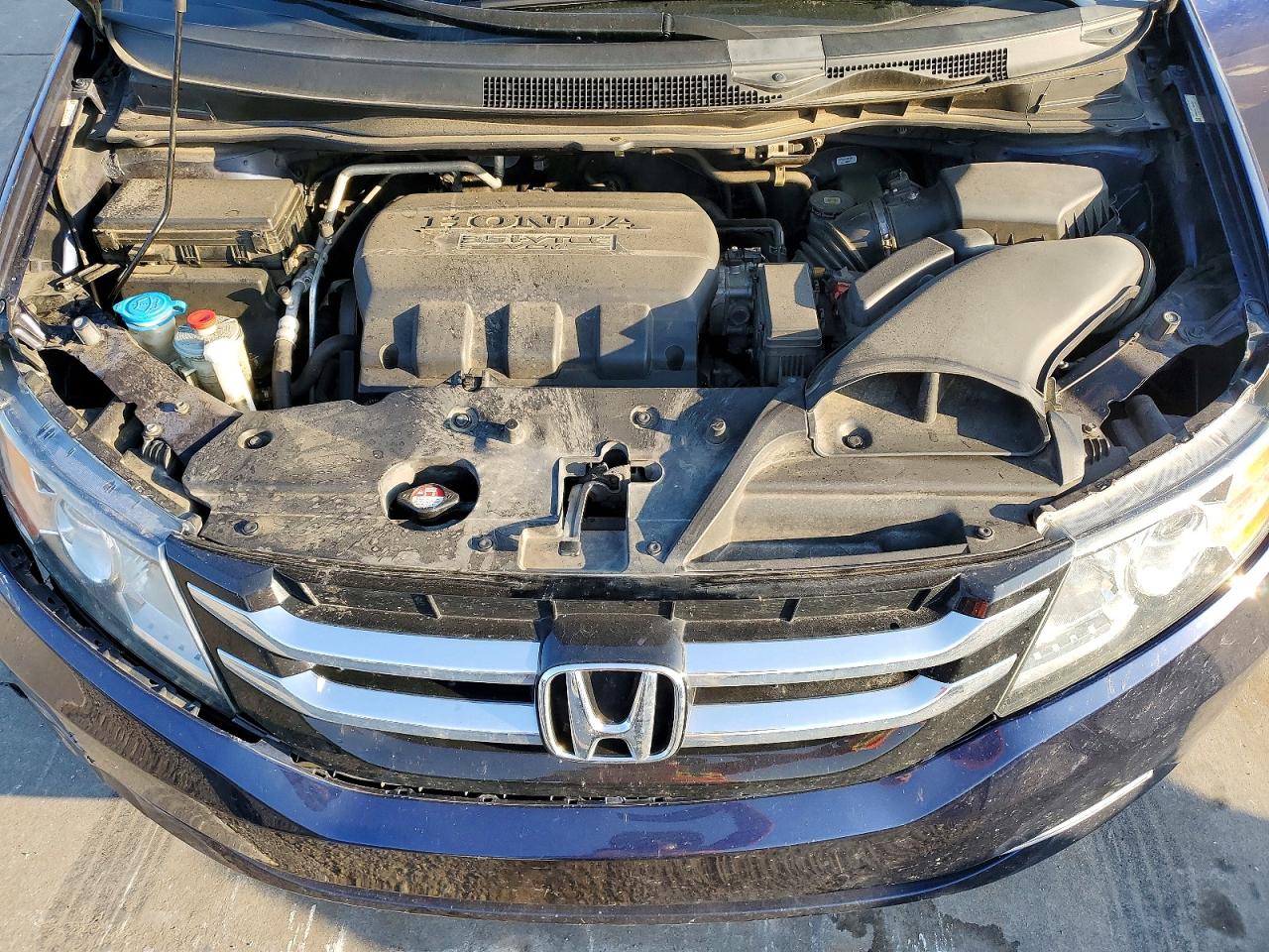 2015 Honda Odyssey Exl Blue vin: 5FNRL5H62FB044807