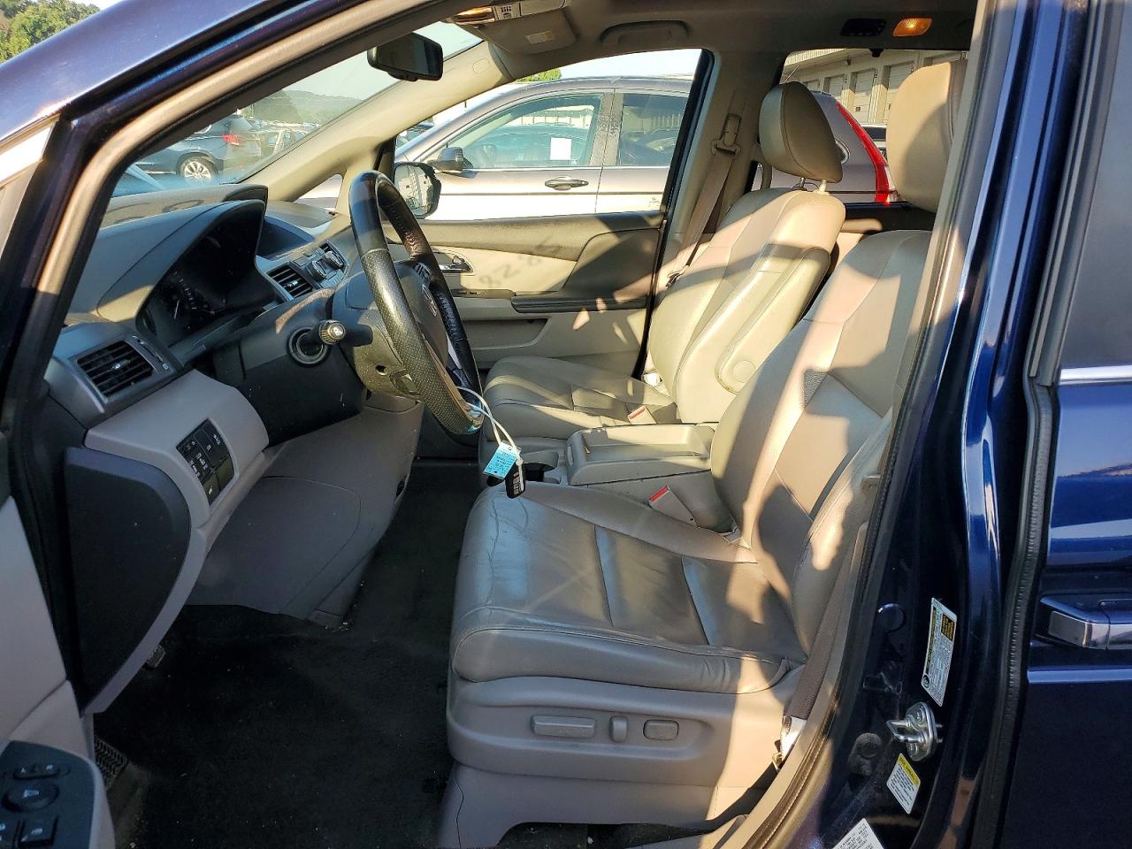 2015 Honda Odyssey Exl Blue vin: 5FNRL5H62FB044807