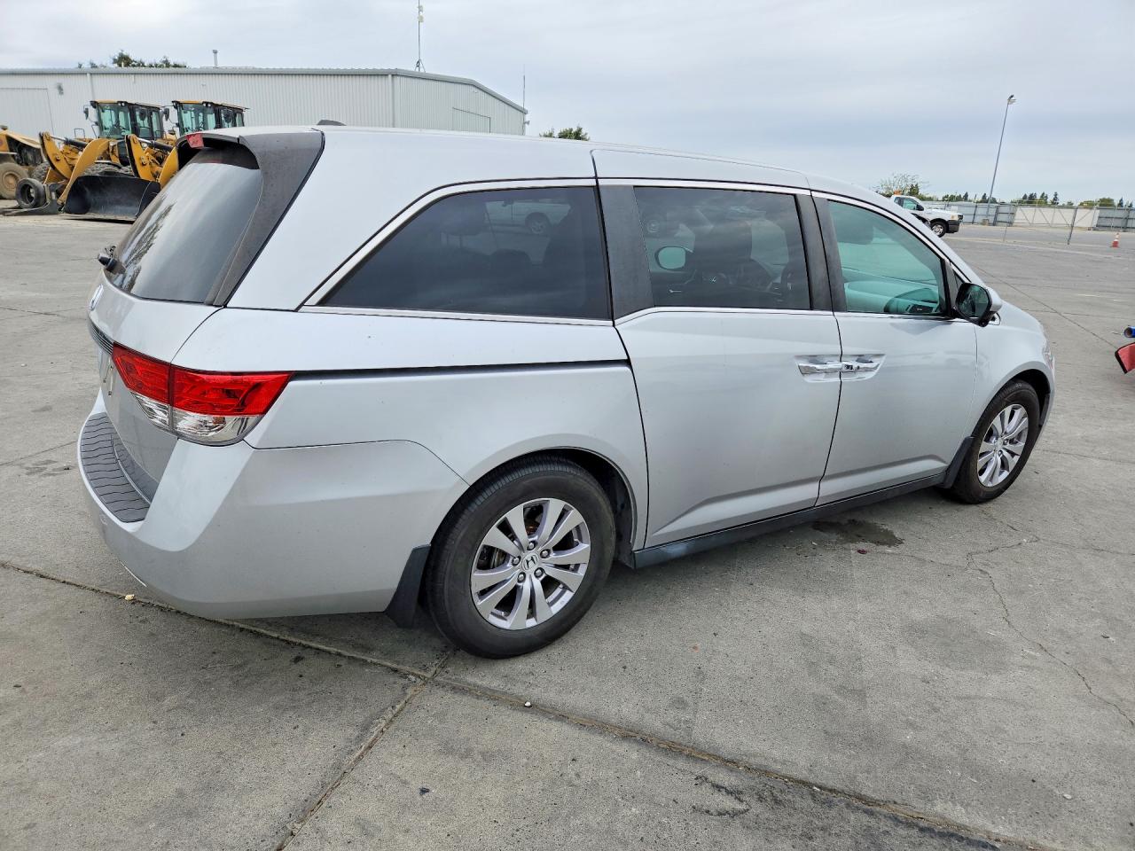 2015 Honda Odyssey Exl Silver vin: 5FNRL5H62FB053295