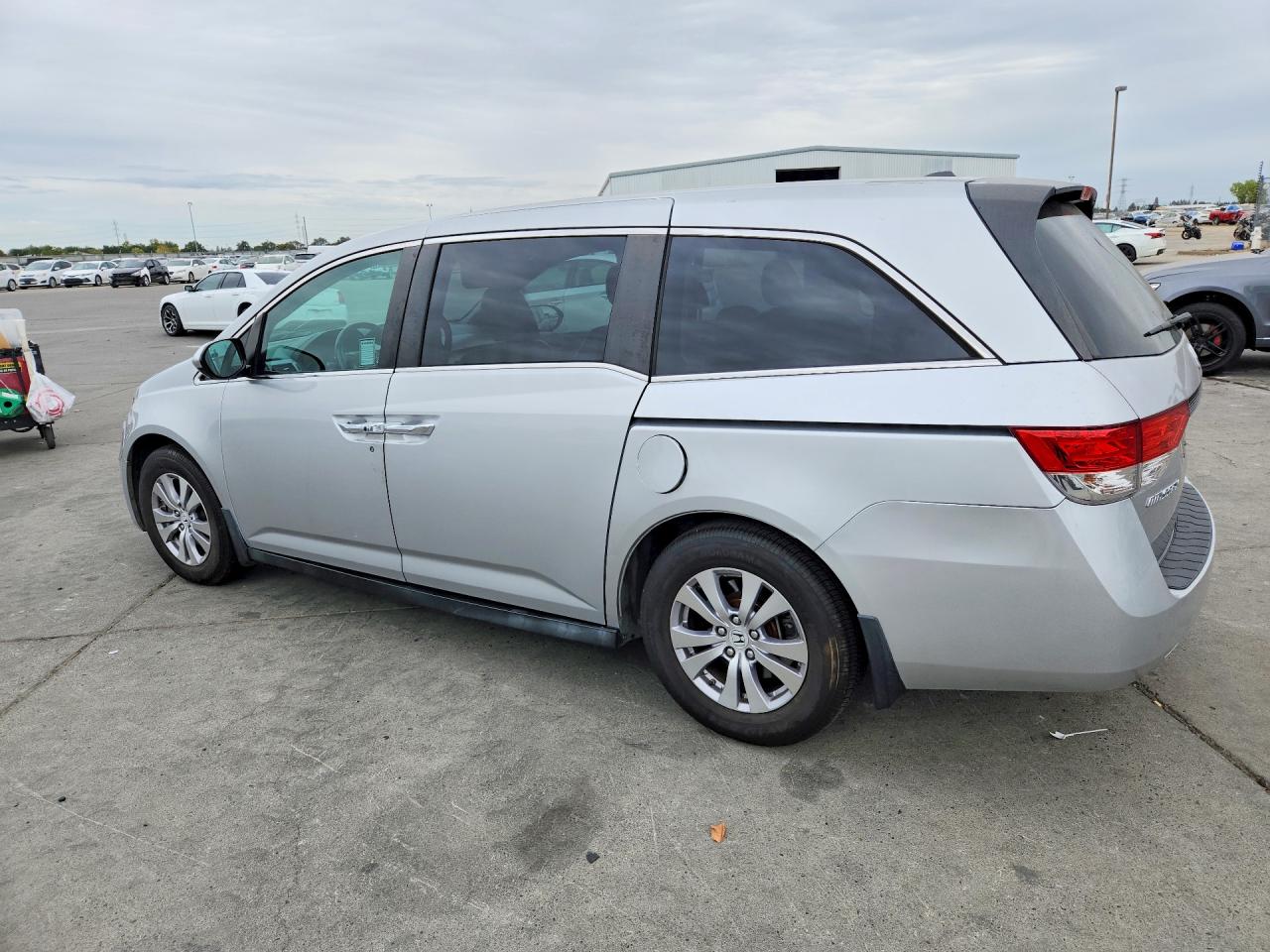 2015 Honda Odyssey Exl Silver vin: 5FNRL5H62FB053295
