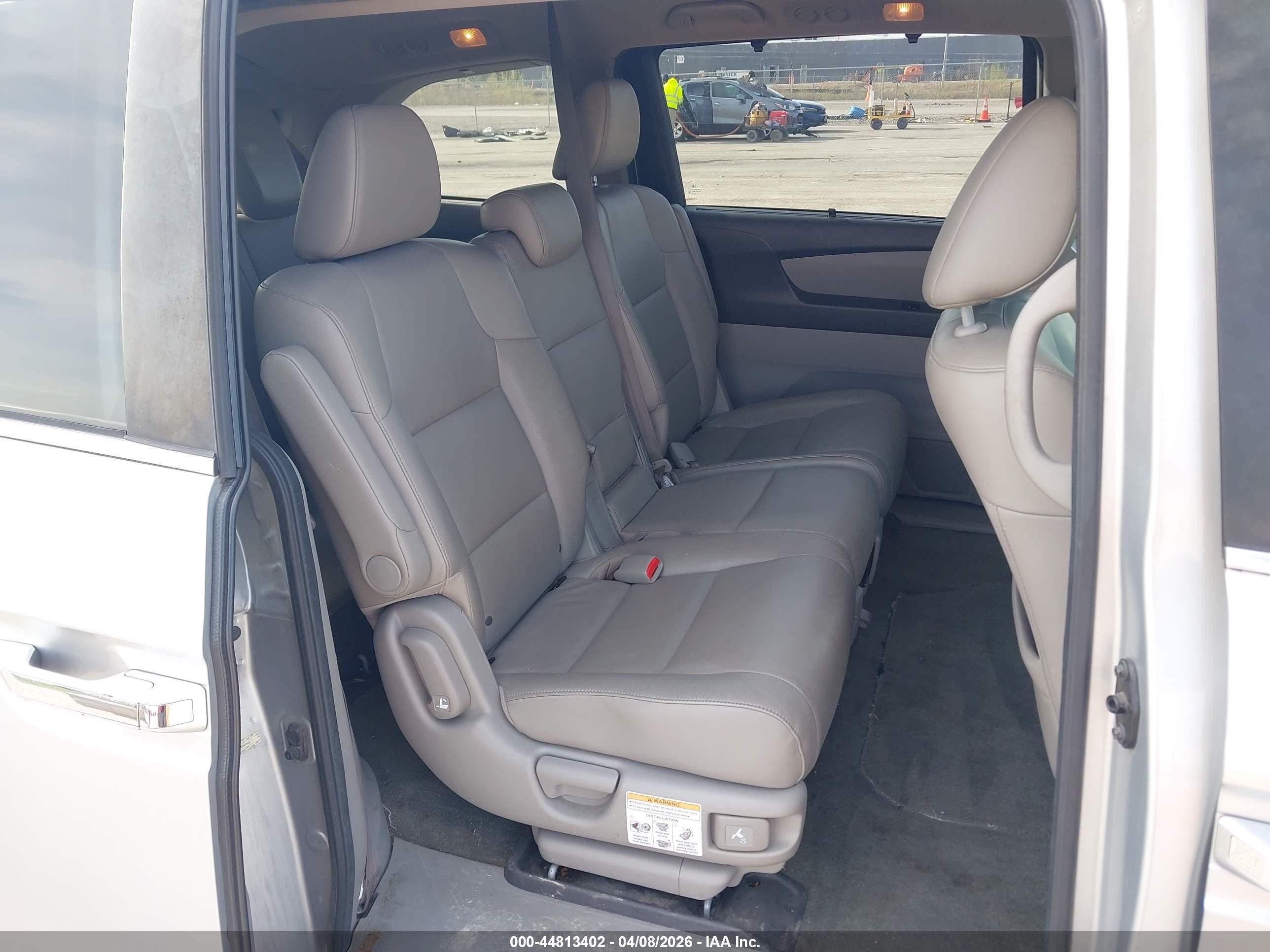 2015 Honda Odyssey Ex-l Silver vin: 5FNRL5H62FB055340