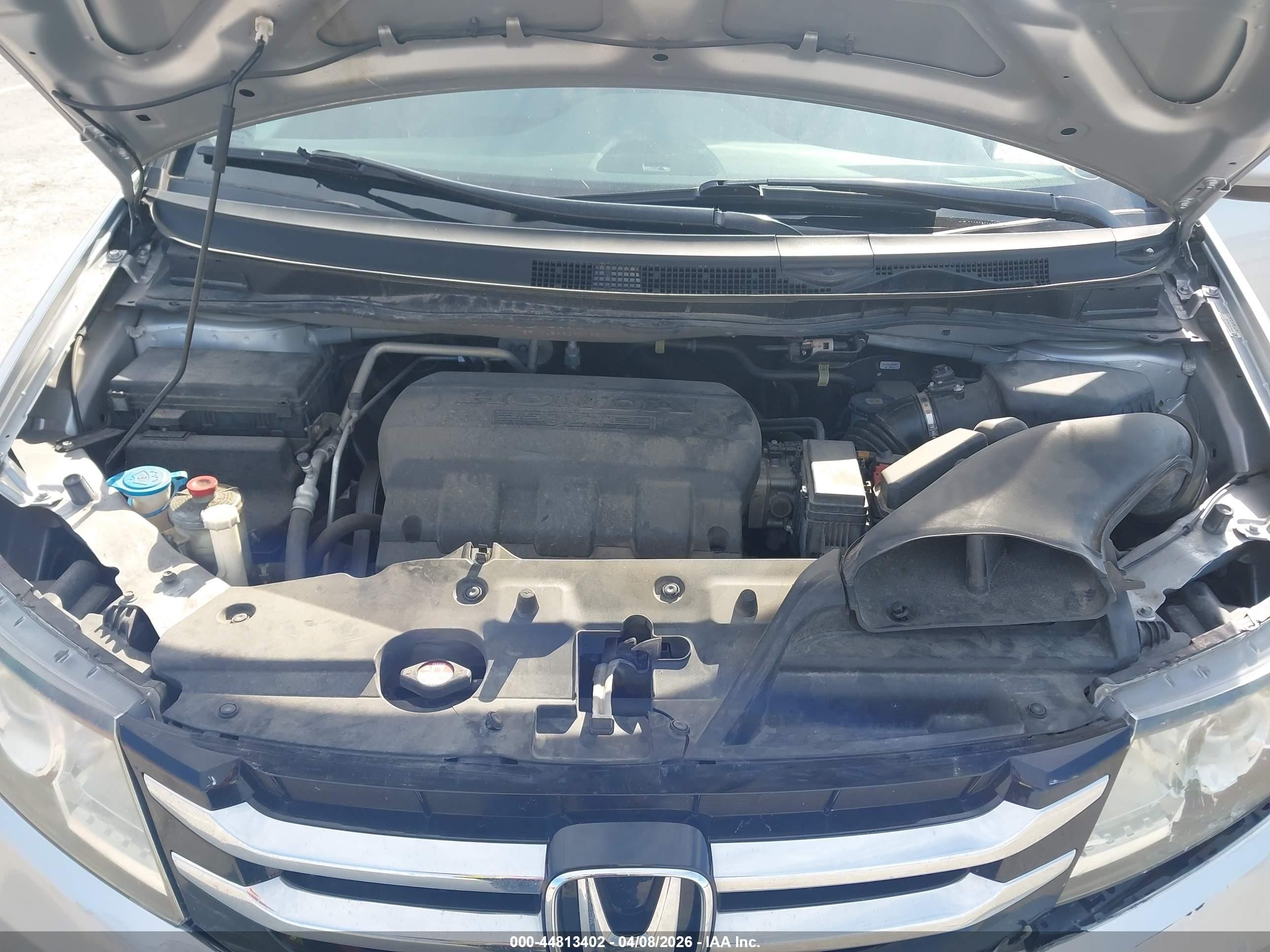 2015 Honda Odyssey Ex-l Silver vin: 5FNRL5H62FB055340