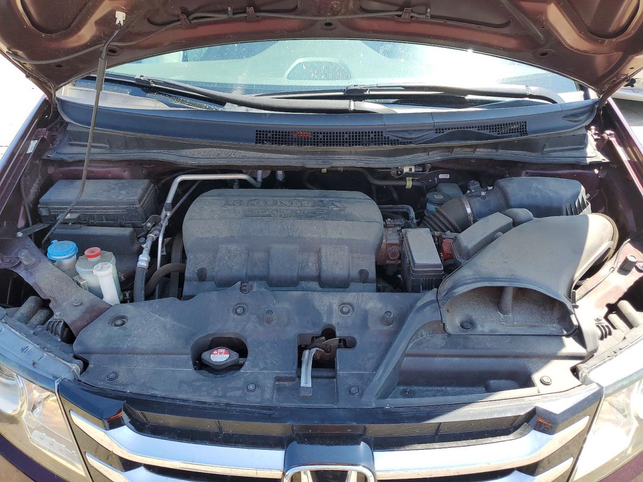 2015 Honda Odyssey Exl Бордовый vin: 5FNRL5H62FB060778