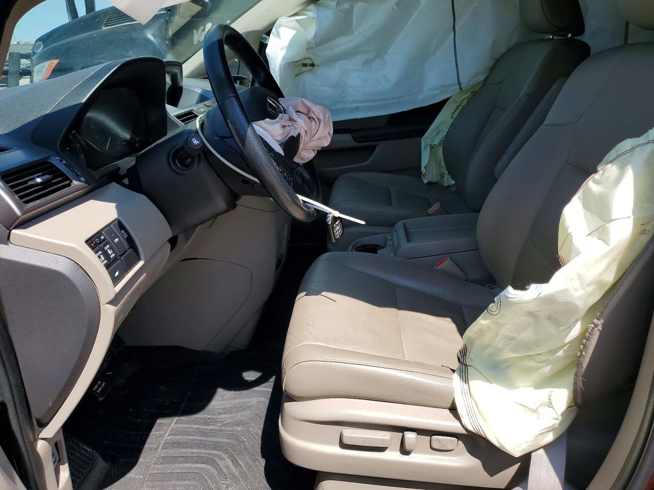 2015 Honda Odyssey Exl Бордовый vin: 5FNRL5H62FB060778