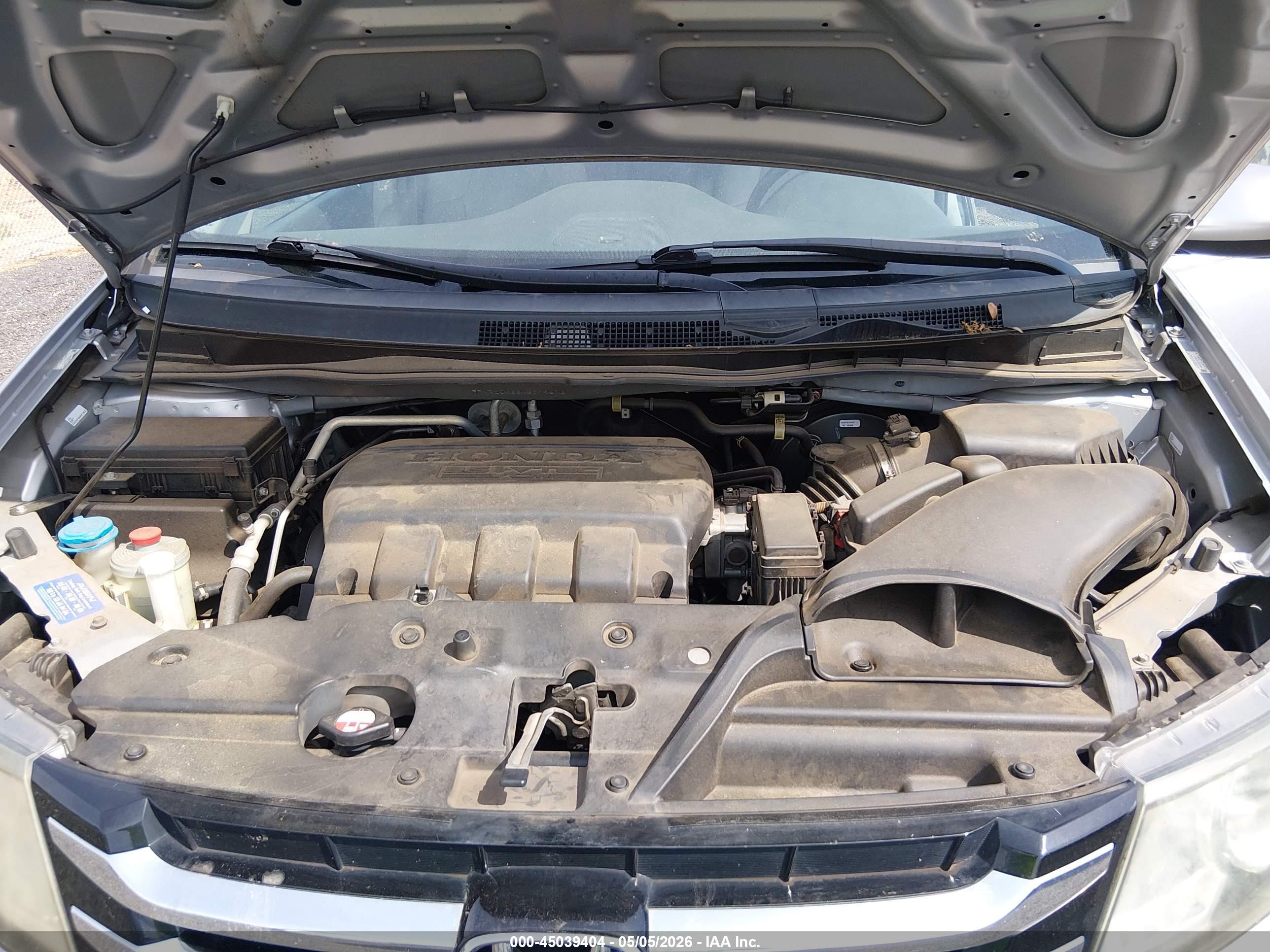 2015 Honda Odyssey Ex-l Silver vin: 5FNRL5H62FB079573