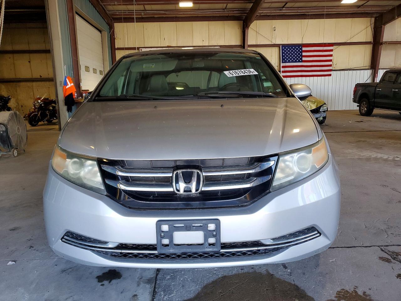 2015 Honda Odyssey Exl Серебряный vin: 5FNRL5H62FB080013
