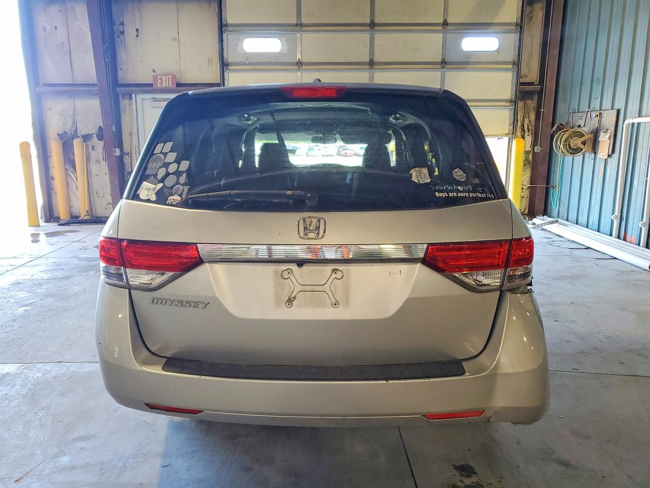 2015 Honda Odyssey Exl Серебряный vin: 5FNRL5H62FB080013