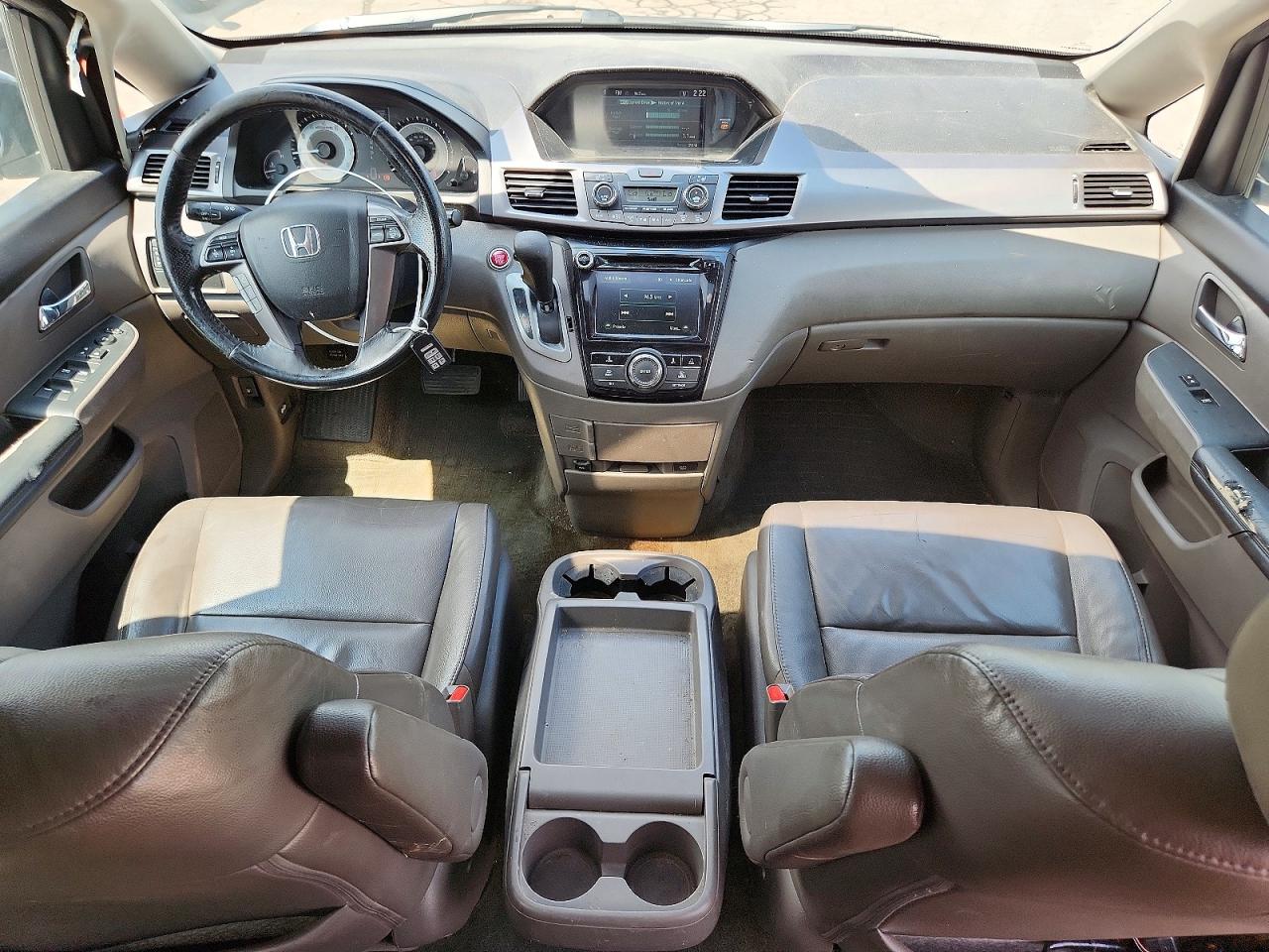 2015 Honda Odyssey Exl Gray vin: 5FNRL5H62FB081128