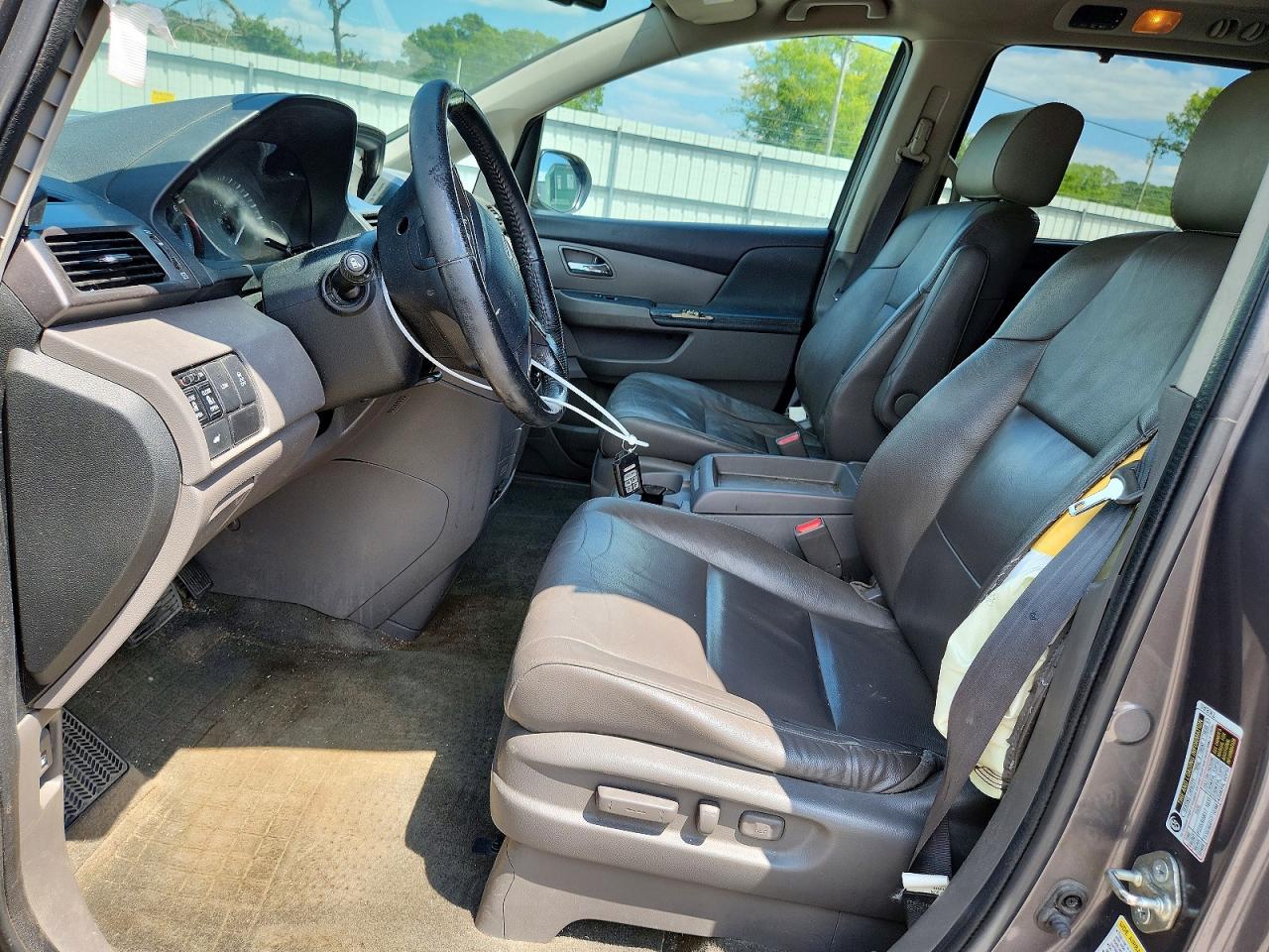 2015 Honda Odyssey Exl Gray vin: 5FNRL5H62FB081128