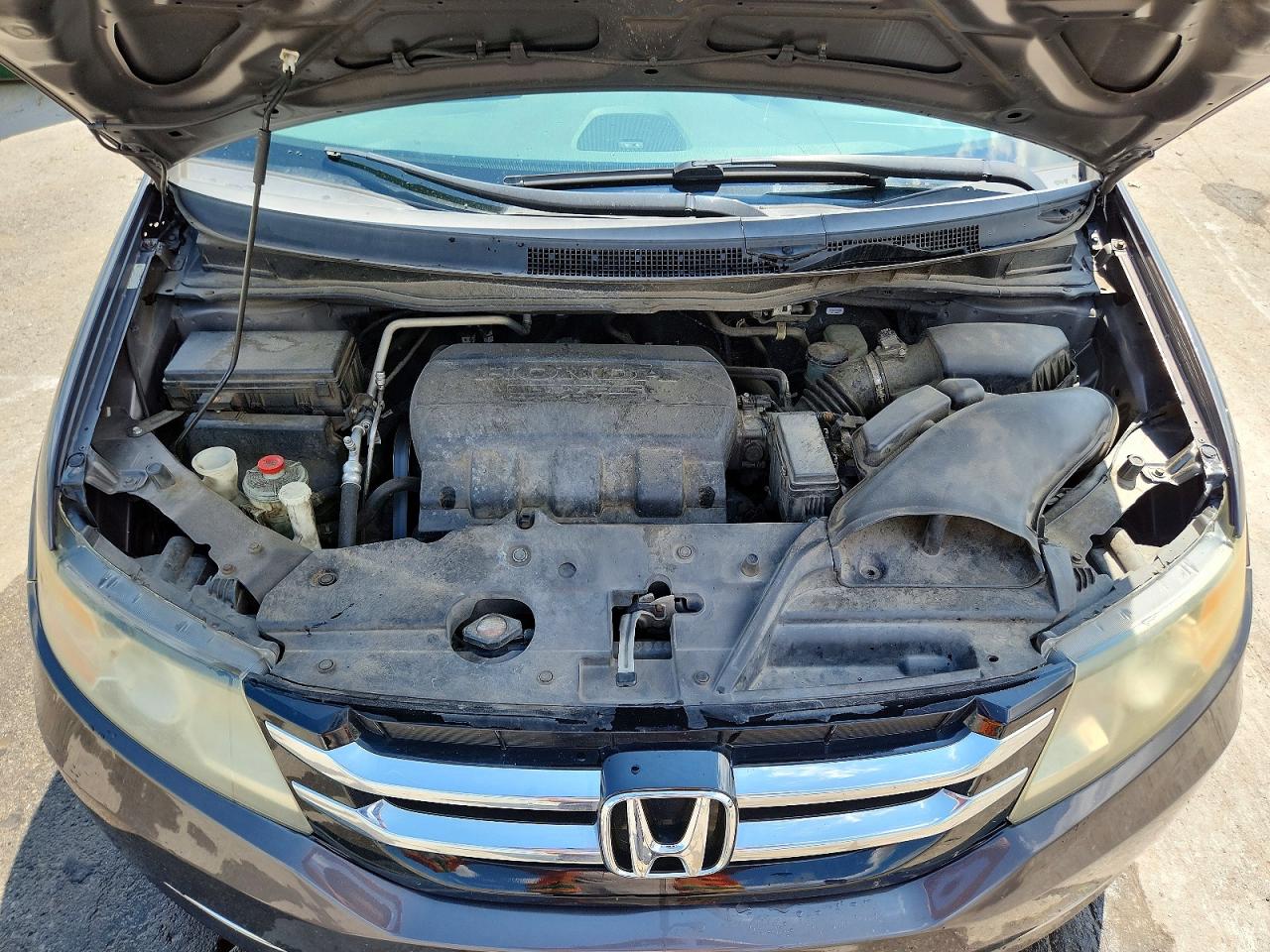 2015 Honda Odyssey Exl Gray vin: 5FNRL5H62FB081128