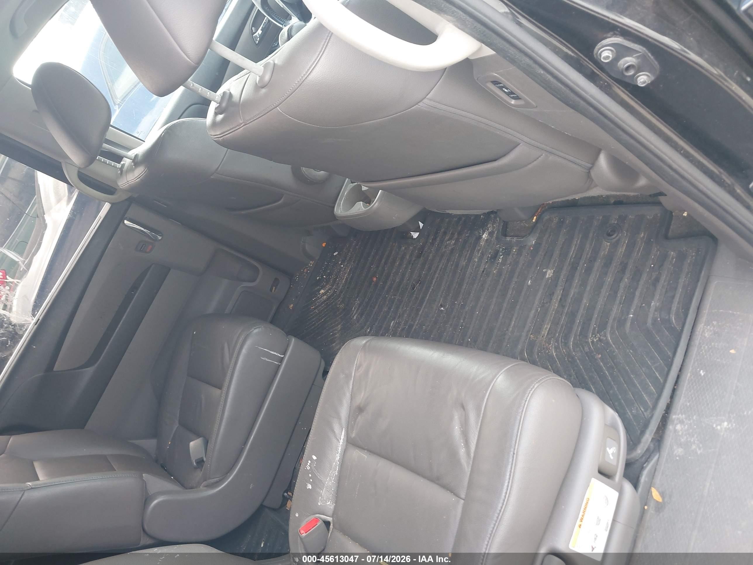 2015 Honda Odyssey Ex-l Black vin: 5FNRL5H62FB085986