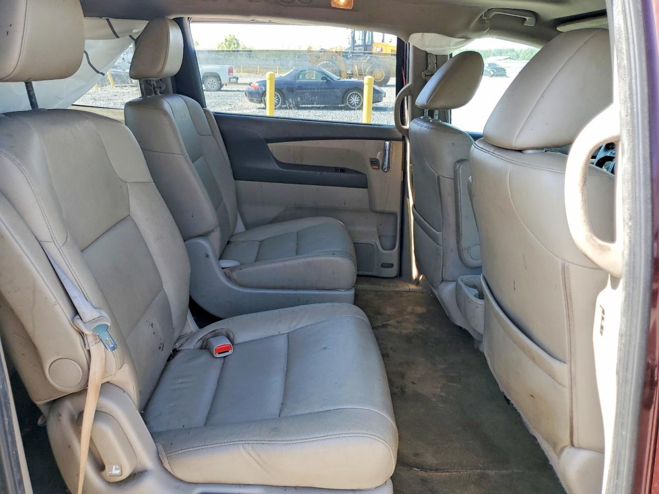 2015 Honda Odyssey Exl Burgundy vin: 5FNRL5H62FB101880