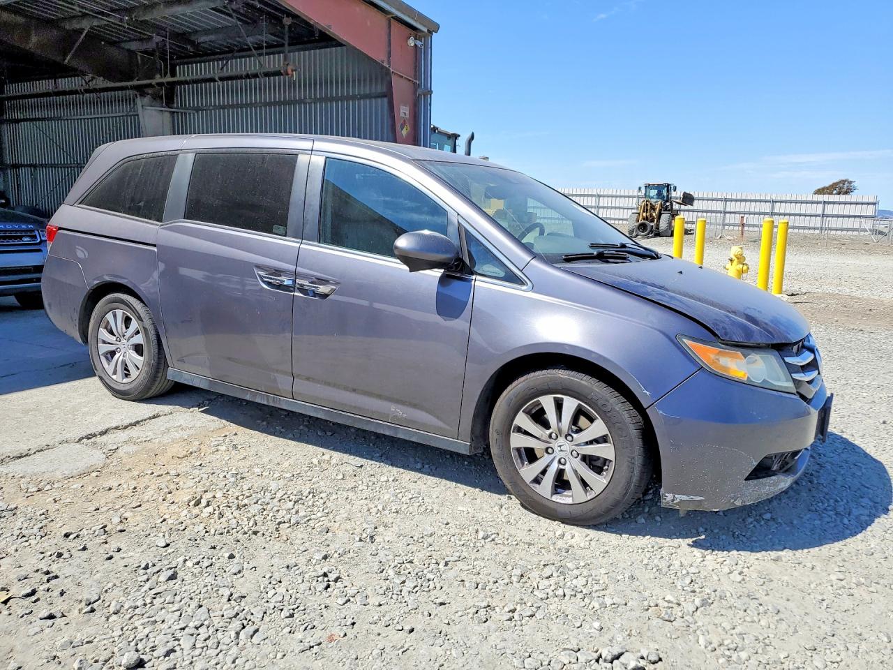 2015 Honda Odyssey Exl Gray vin: 5FNRL5H62FB103984