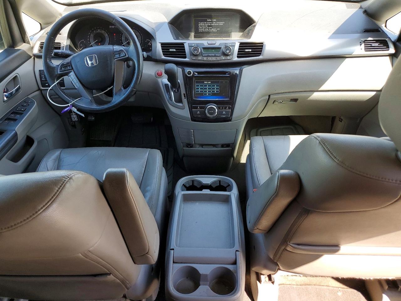 2015 Honda Odyssey Exl Gray vin: 5FNRL5H62FB103984