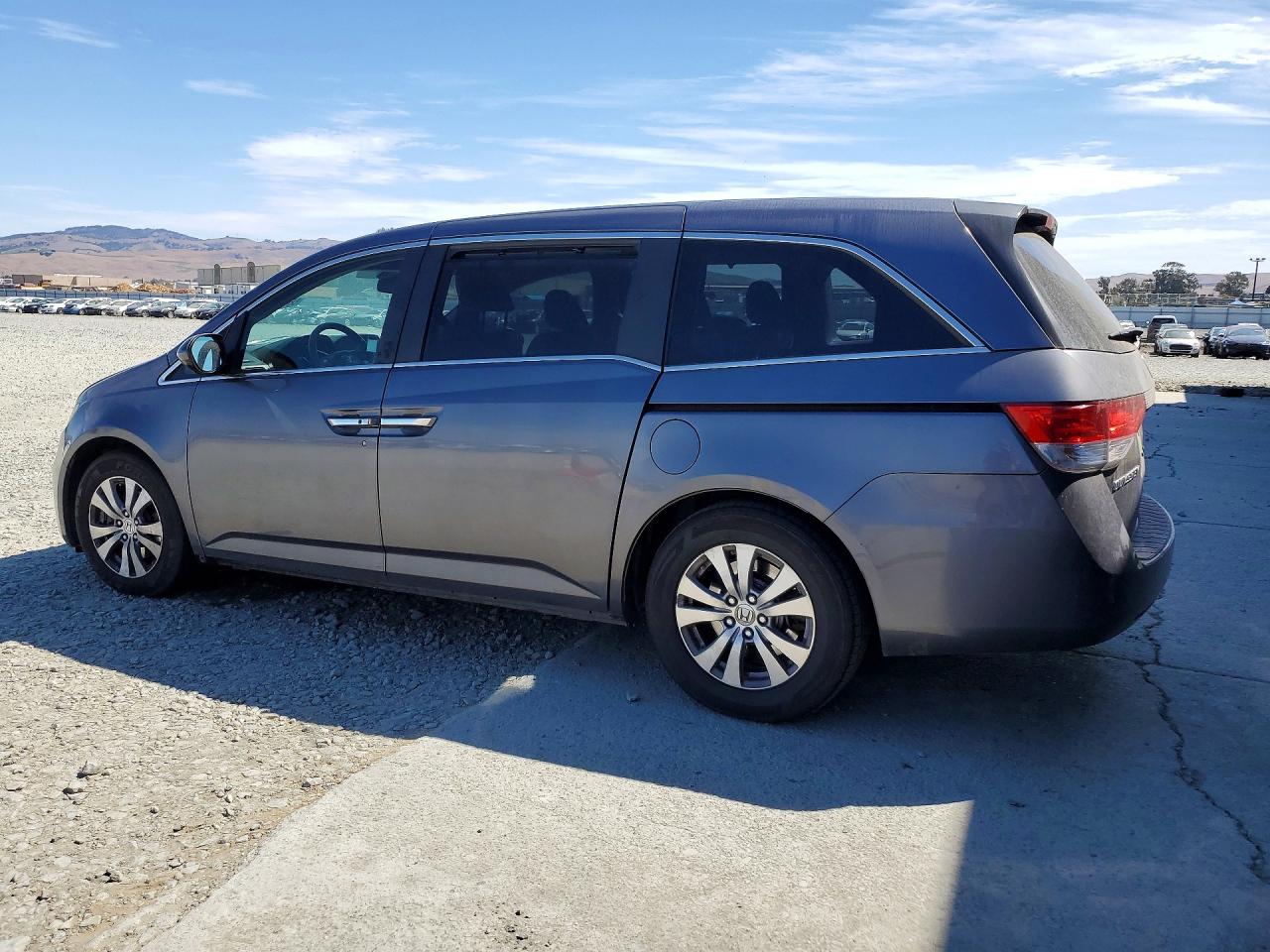 2015 Honda Odyssey Exl Gray vin: 5FNRL5H62FB103984