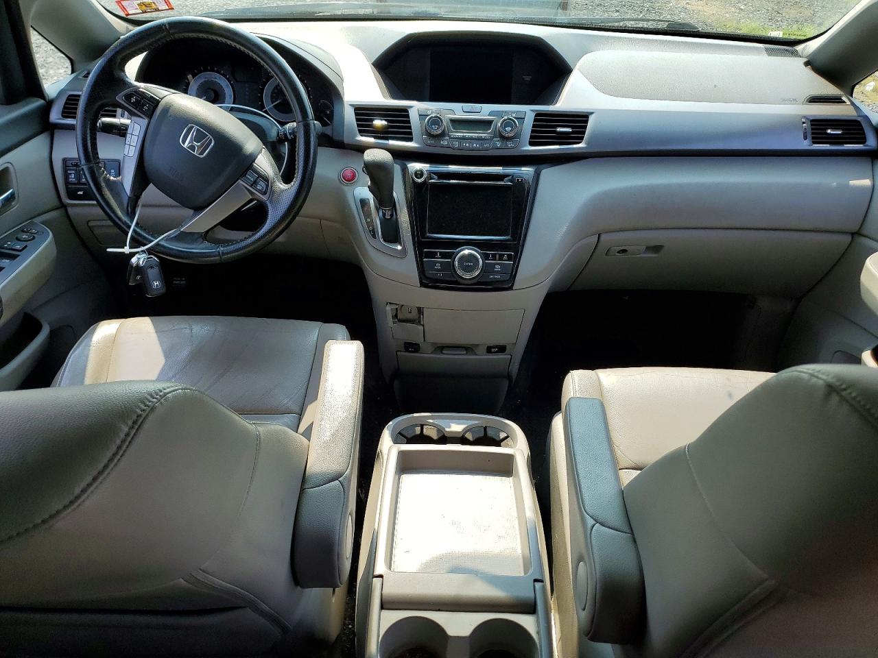 2015 Honda Odyssey Exl Blue vin: 5FNRL5H62FB110286