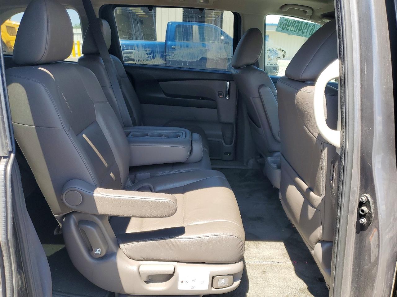 2015 Honda Odyssey Exl Gray vin: 5FNRL5H62FB114581