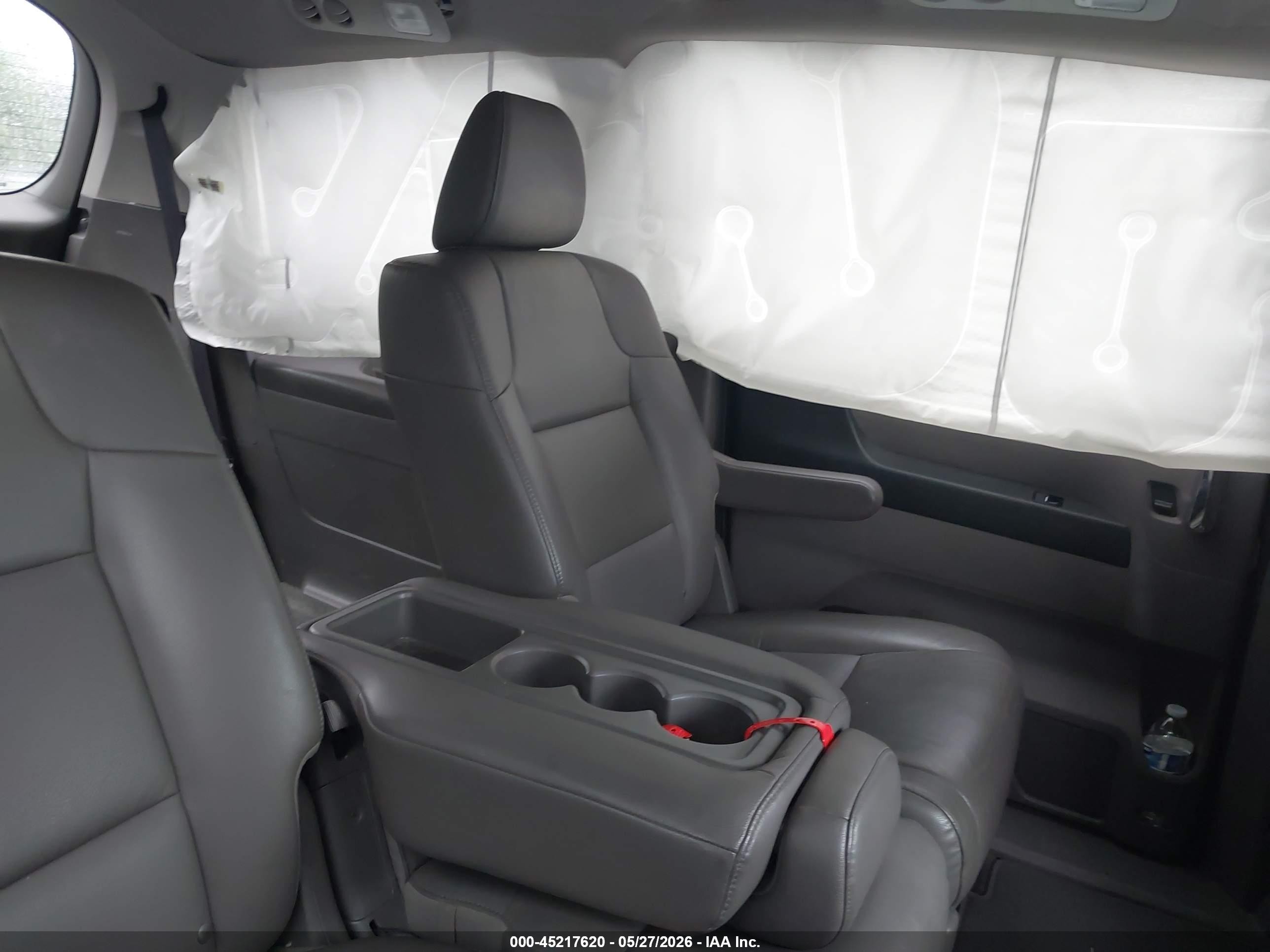 2015 Honda Odyssey Ex-l Black vin: 5FNRL5H62FB115634