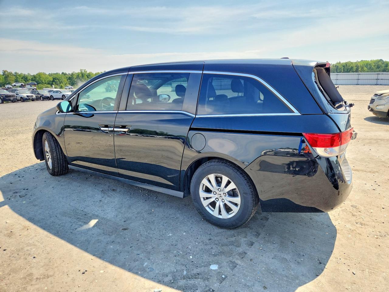 2015 Honda Odyssey Exl Black vin: 5FNRL5H62FB117786