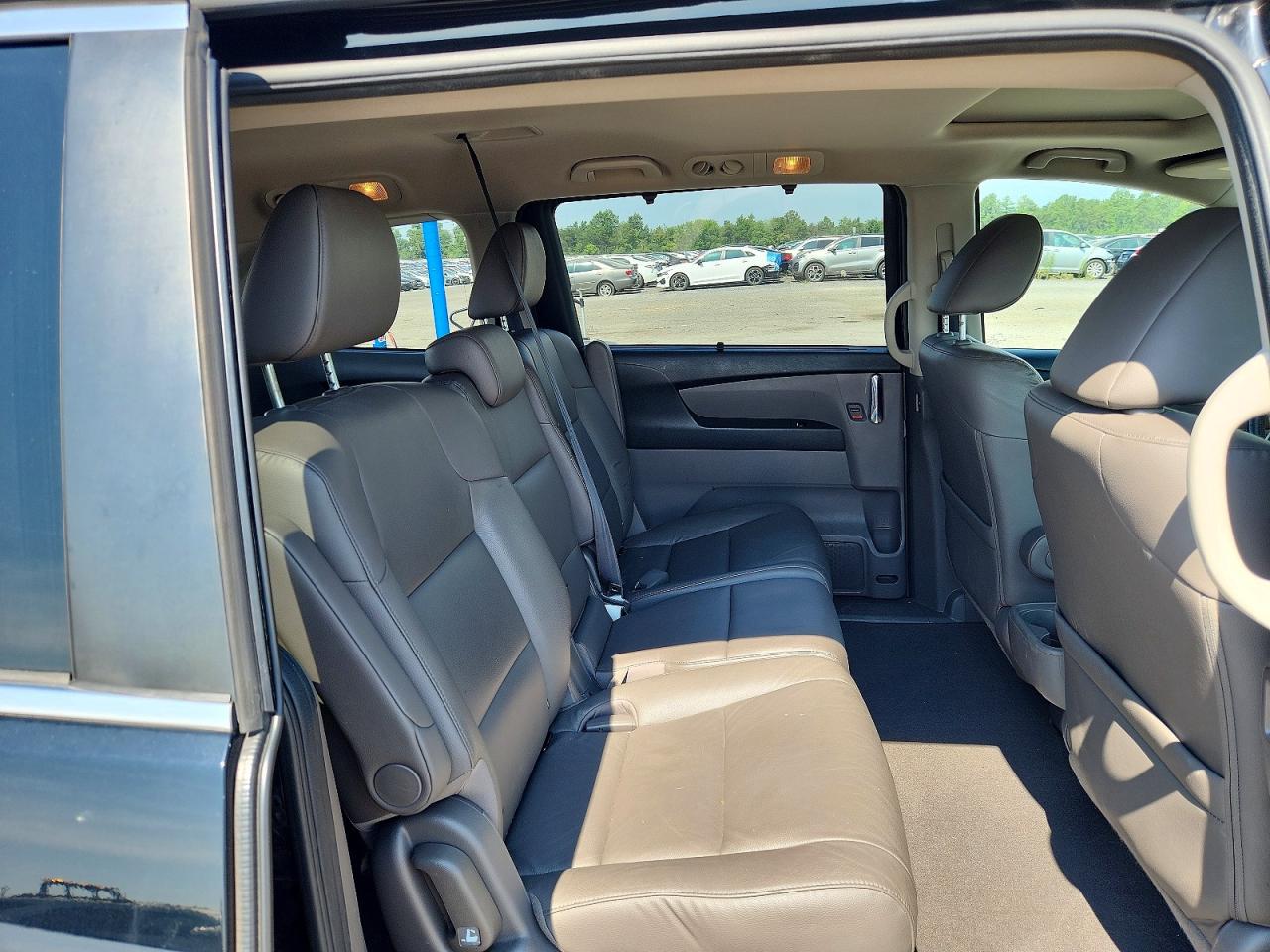 2015 Honda Odyssey Exl Black vin: 5FNRL5H62FB117786