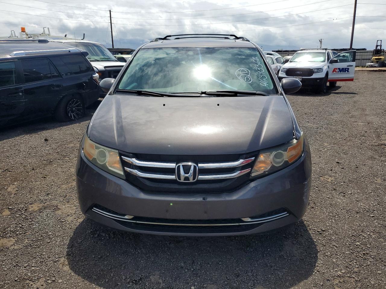 2016 Honda Odyssey Серый vin: 5FNRL5H62GB079297