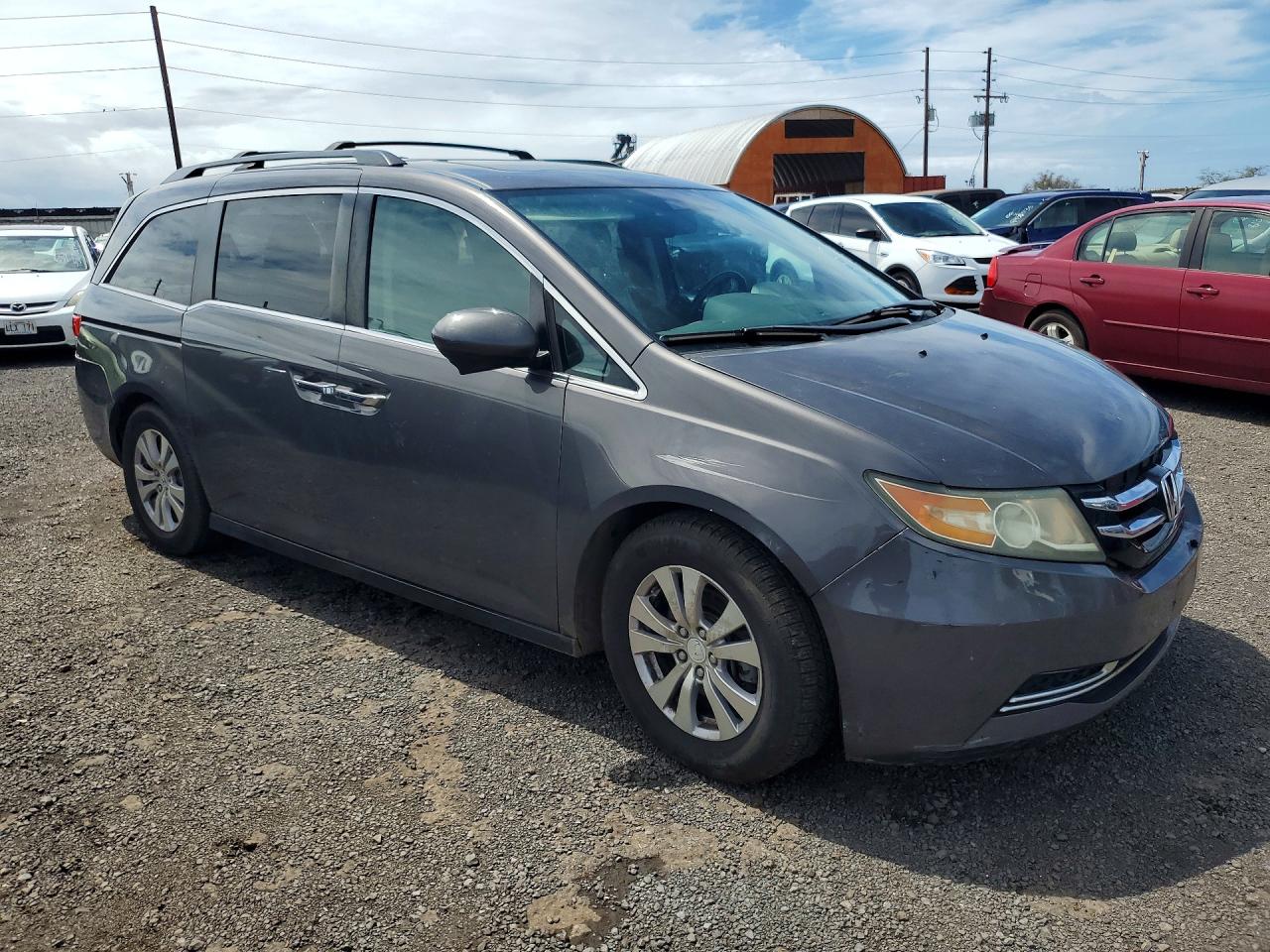 2016 Honda Odyssey Серый vin: 5FNRL5H62GB079297