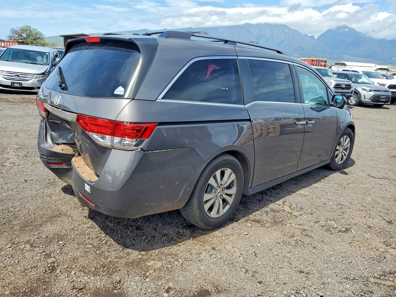 2016 Honda Odyssey Серый vin: 5FNRL5H62GB079297