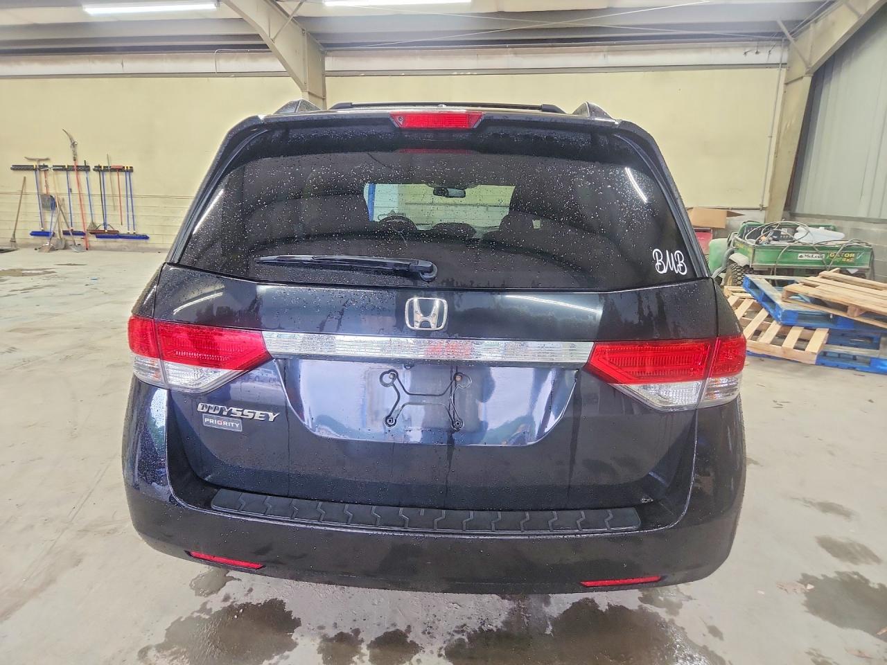 2016 Honda Odyssey Exl Black vin: 5FNRL5H62GB140373